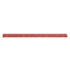 Front Red Slotted Natural Rubber Squeegee for the Viper AS710R, AS7190TO & AS7690T Automatic Floor Scrubbers