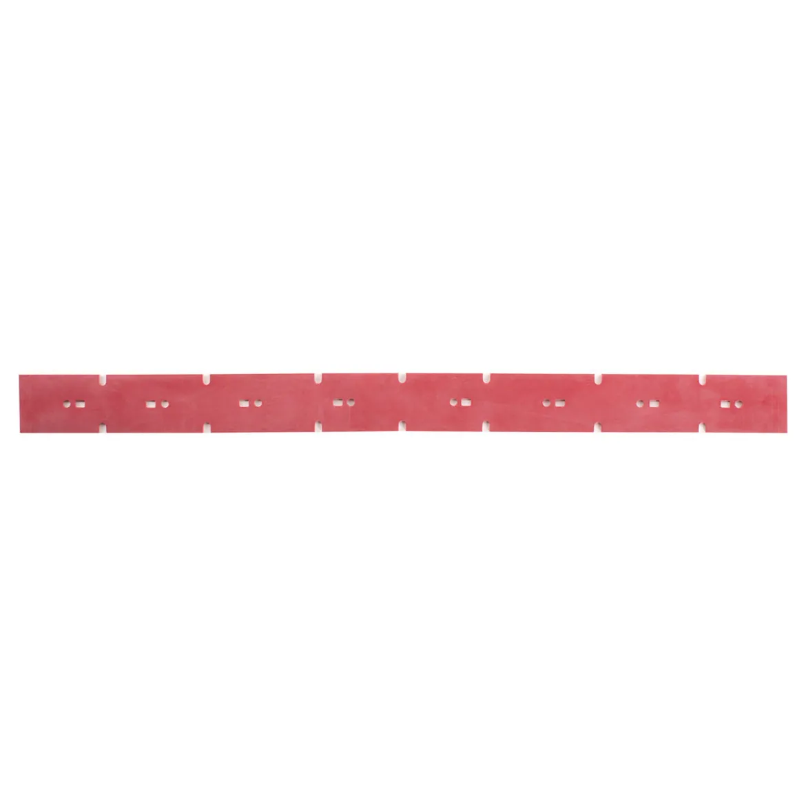 Front Slotted Squeegee Blade (#MPVR05953) for the IPC Eagle CT30 Auto Scrubber - Latex
