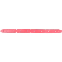 Front Slotted Squeegee Blade (Red Latex) for the Advantage 20 Auto Scrubber