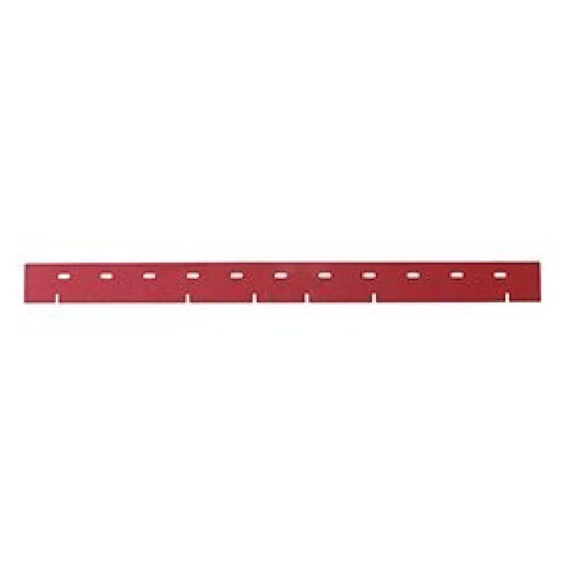 Front Slotted Squeegee Blade for the Viper Fang 15B Auto Scrubber