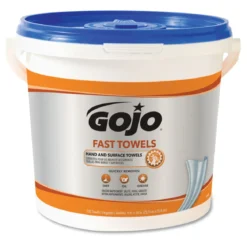 GOJO® Fast Towels Hand & Surface Cleaning Towels (9" x 10" | 225 Wipe Buckets) - Case of 2