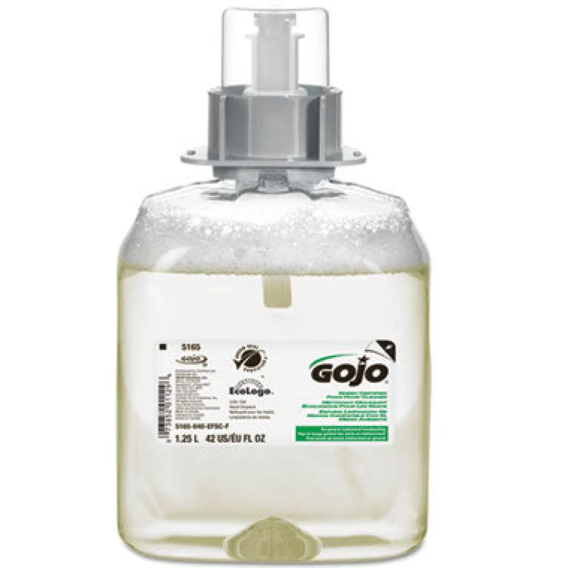 GOJO® FMX-12™ Green Seal Certified Foaming Handwash (1250 ml Dispenser Refills) - Case of 4