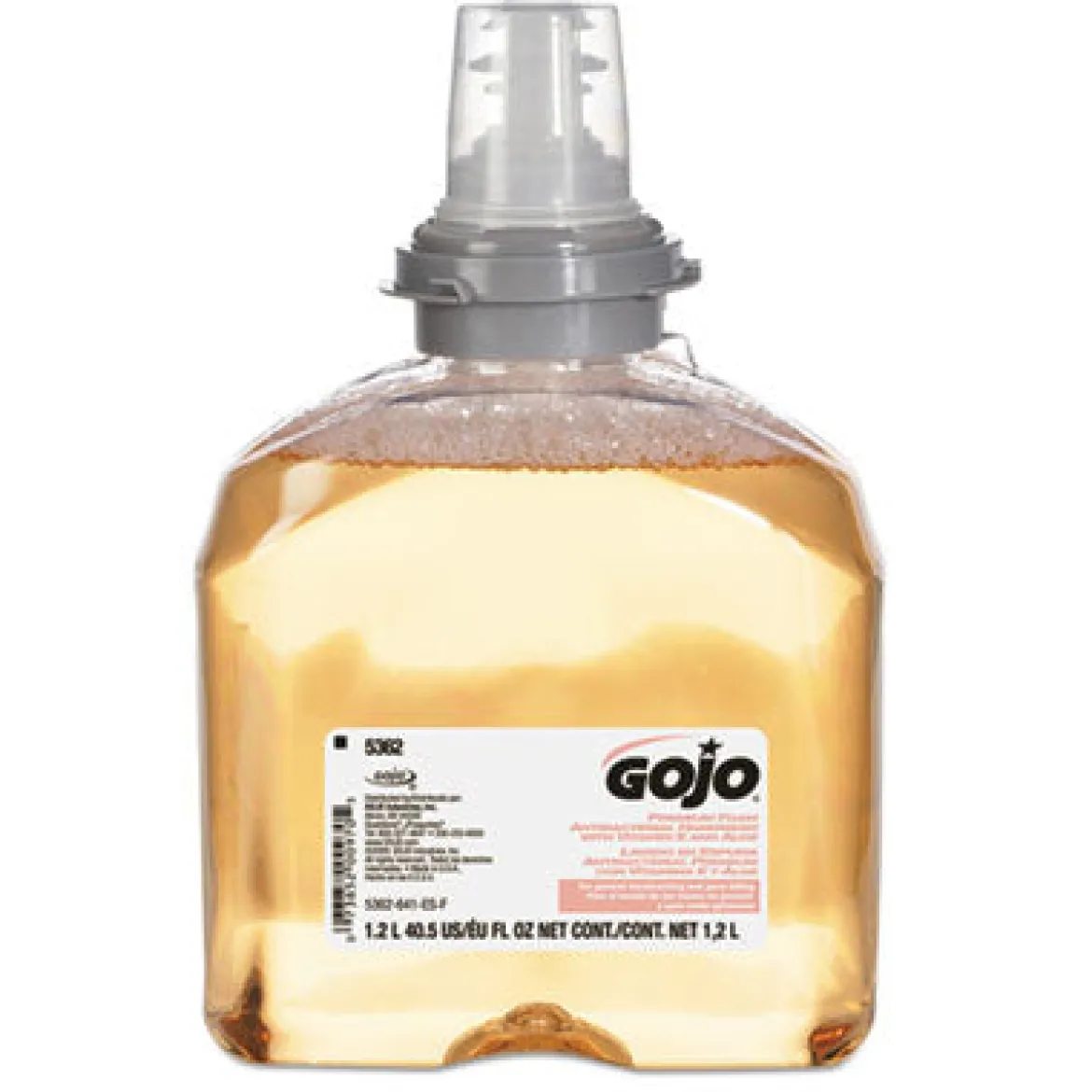 GOJO® Premium Foam Antibacterial Hand Wash (1200 ml TFX™ Dispenser Refills) - Case of 2