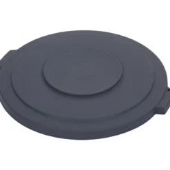Gray Lid (#34103323) for the Carlisle® Bronco™ 32 Gallon Trash Containers