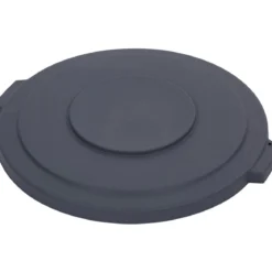 Gray Lid (#34105603) for the Carlisle® Bronco™ 55 Gallon Trash Containers - Case of 2
