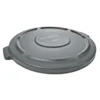 Gray Trash Can Lid for Rubbermaid® Brute® 44 Gallon Round Trash Containers