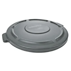Gray Trash Can Lid for Rubbermaid® Brute® 44 Gallon Round Trash Containers
