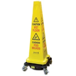 Hurricone™ Battery Powered Floor Drying Yellow Wet Floor Safety Cone