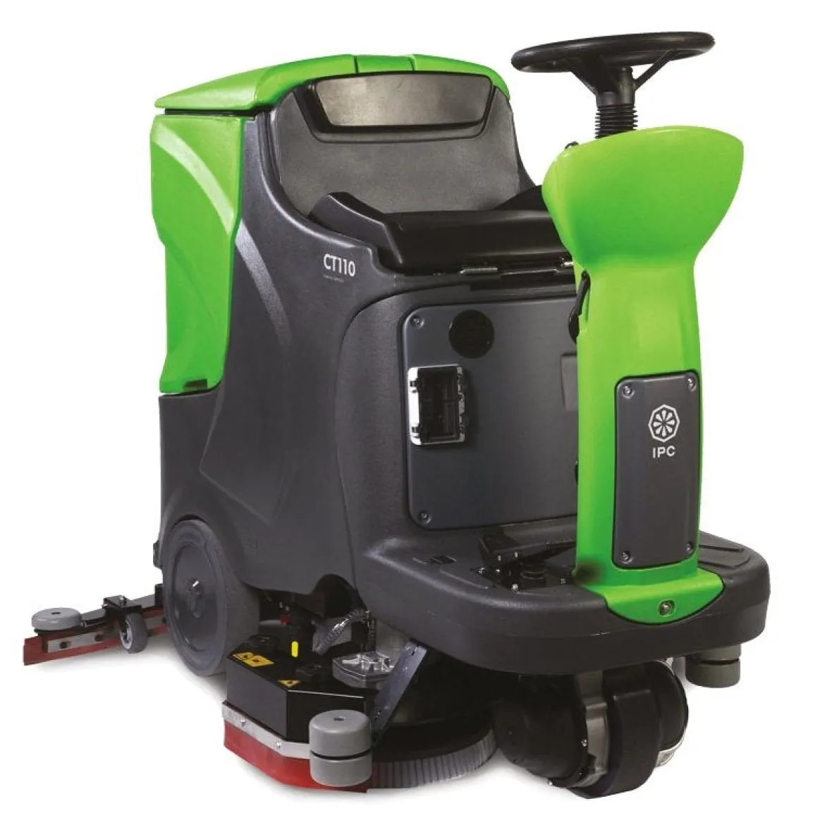 IPC Eagle CT110 Compact Rider Floor Scrubber w/ Brushes (28" Scrub Deck) - 29 Gallons