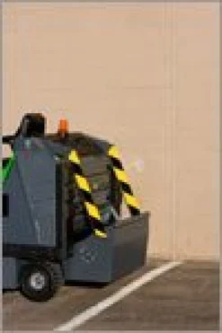 IPC Eagle Genius 58" Outdoor Gas Powered Ride On Sweeper