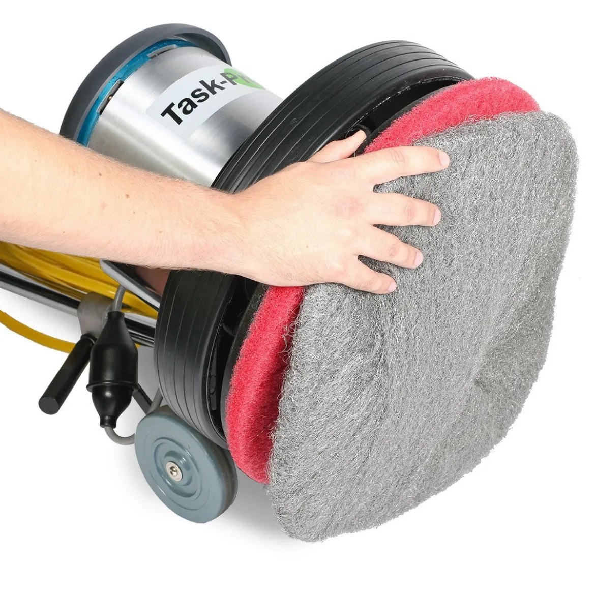 20" Jumbo Steel Wool Floor Pads (#0000 - #3 Grades) - Case of 12