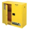 Justrite® Sure-Grip® 1 Shelf Yellow Fire Safety Cabinet (#893000) - 30 Gallon