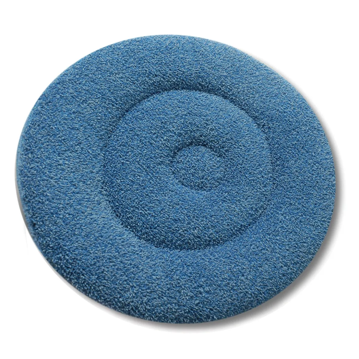 Kelsan 19" Blue Microfiber Floor & Carpet Bonnet for 20" Floor Buffers