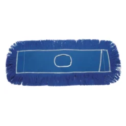 Kelsan 24" Electrostatically Charged Blue Synthetic Dust Mop - Cut Ends