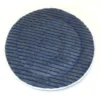 Kelsan 19" Microfiber Carpet Scrubbing Bonnet w/ Agitation Stripes for Heavy Soils