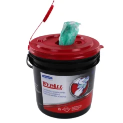Kimberly-Clark Professional™ WypAll® Waterless Hand Cleaning Wipes (10.5" x 12.25" | 75 Wipe Buckets) - Case of 6