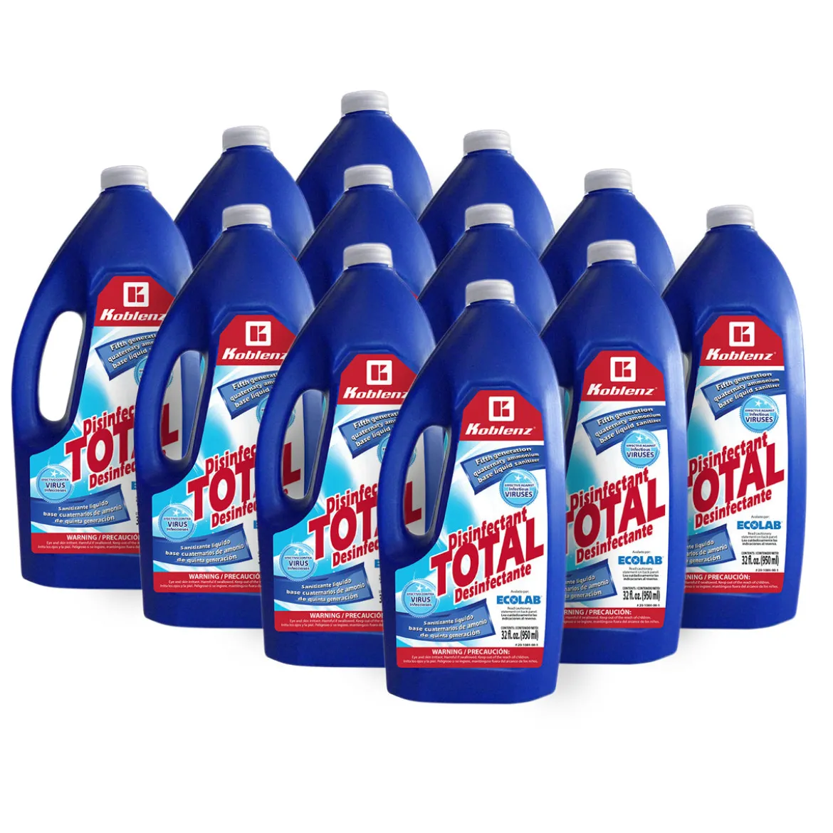 Koblenz® Disinfectant Total (32 oz. Bottles) - Case of 12
