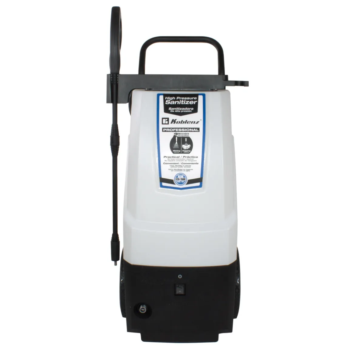 Koblenz® HLT-390 High Pressure Disinfectant & Sanitizer Sprayer (1900 PSI) - 8 Gallon