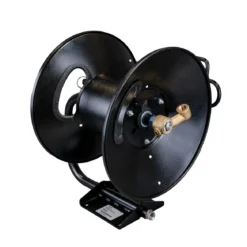 Legacy Steel Fixed Base Hose Reel for 3/8” x 100’ Pressure Washer Hoses