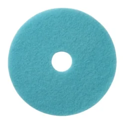24" Luster Lite Blue UHS Propane Floor Burnishing Pads - Case of 5