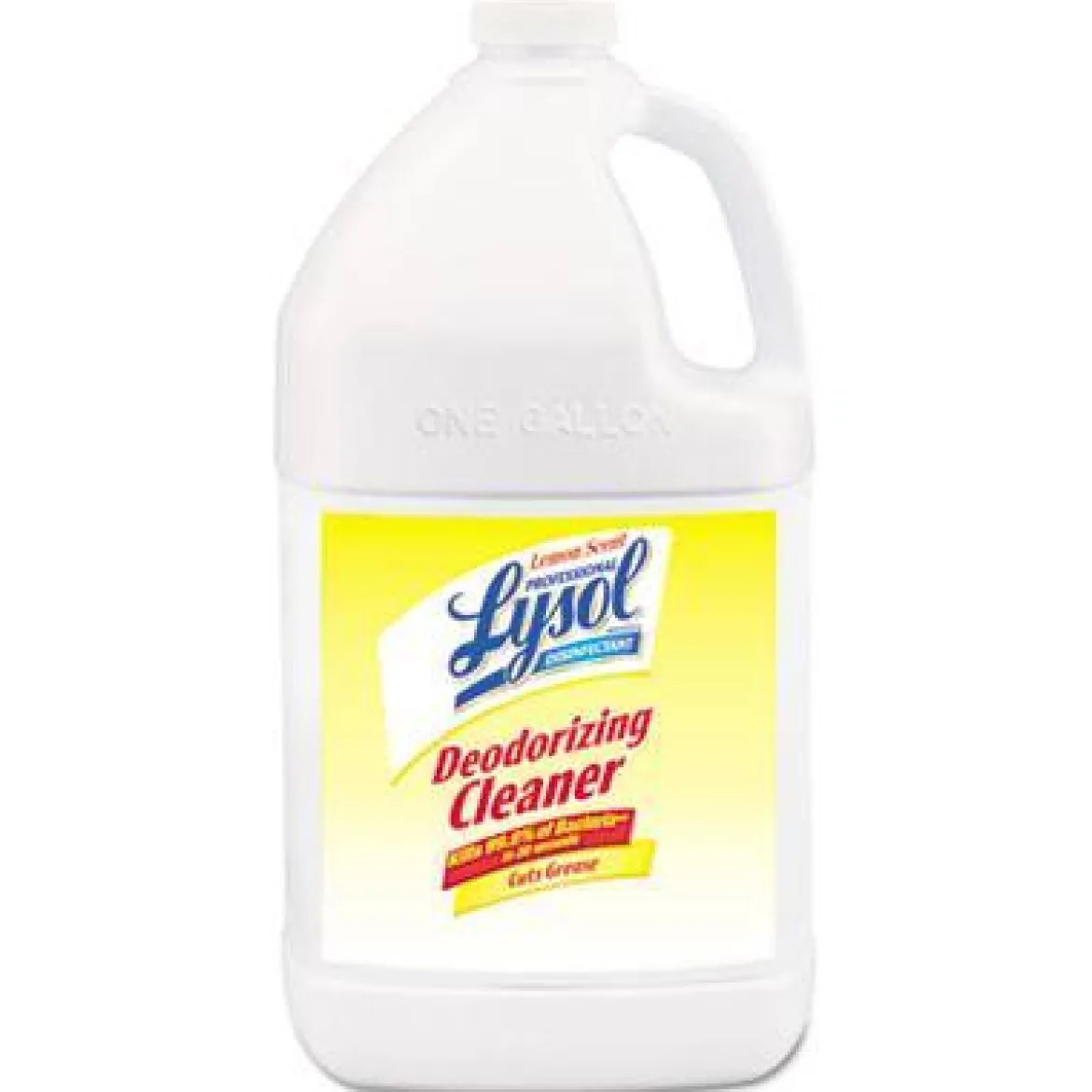 Lysol® Disinfectant Deodorizing Cleaner (Lemon Scent) - 4 Gallons