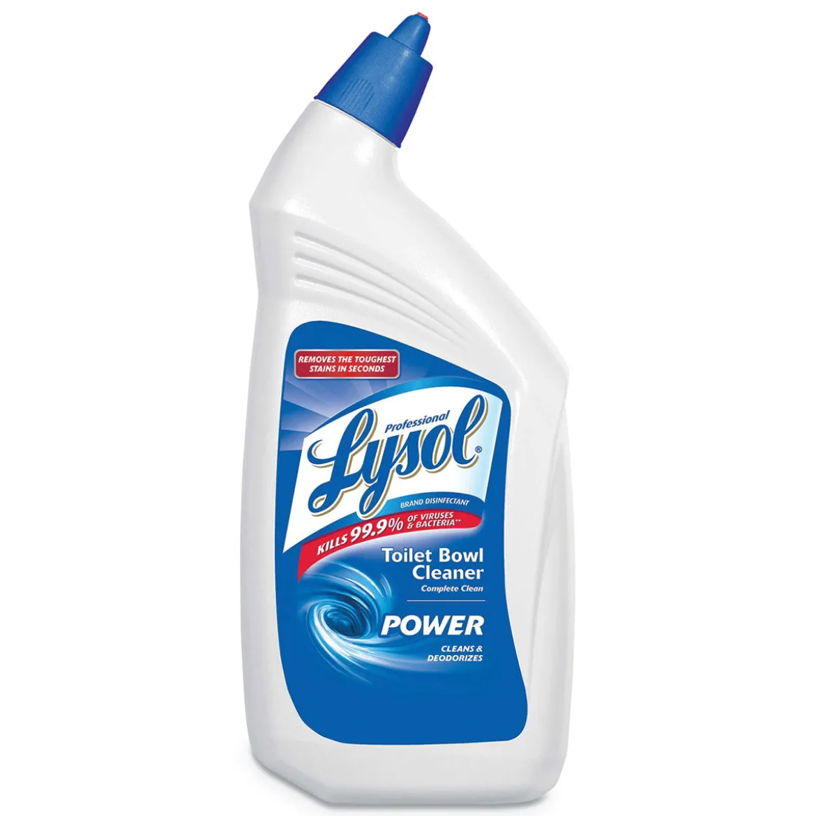Lysol® Power Disinfectant Toilet Bowl Cleaner (32 oz Squeeze Bottles) - Case of 12