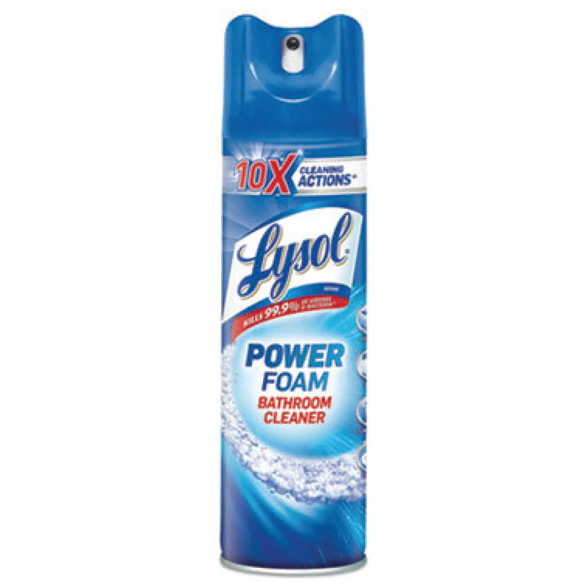 Lysol® Power Foam Bathroom Cleaner (24 oz Aerosol Cans) - 12 Aerosol Cans