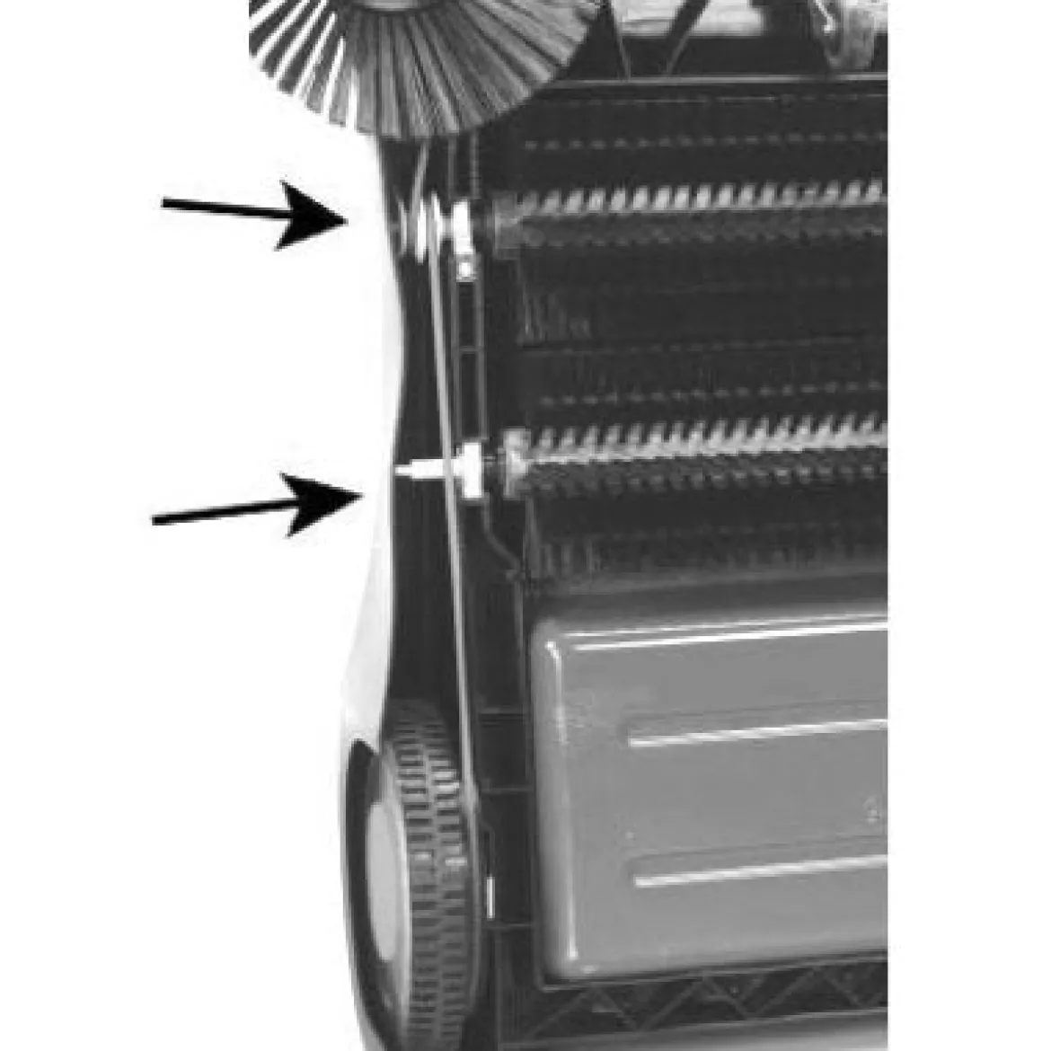 Main Cylindrical Broom (#PS320D) for the Powr-Flite® Push Sweeper