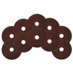 17" Maroon EcoPrep 'EPP' Chemical Free Dry Floor Stripping Pads - Case of 10