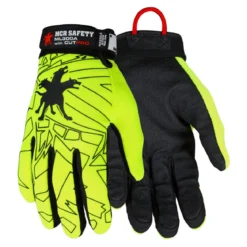 MCR Safety CutPro® Cut & Puncture Resistant Leather Mechanics Gloves (Size: XL) - 1 Pair