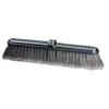 Milwaukee Dustless 24" Gray Flagged Styrene Plastic Bristle Push Broom for Polished Floors