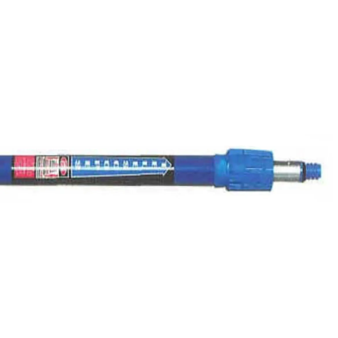 Milwaukee Dustless Padded Metal Flow-Thru Telescopic Handle (48" - 96") w/ ACME Thread - Case of 6