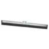 Milwaukee Dustless 24" Straight Moss Rubber Double Bladed Push Floor Squeegee w/ Steel Housing