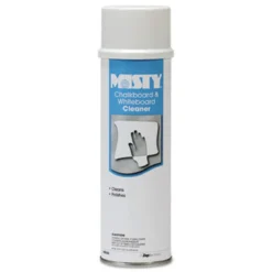 Misty® Chalkboard & Whiteboard Cleaner (19 oz Aerosol Cans) - Case of 12