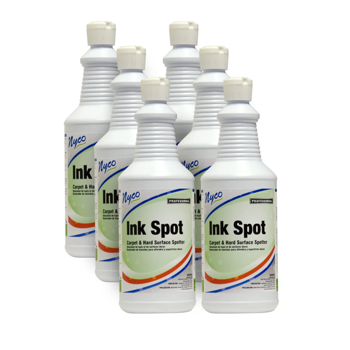 Nyco® Ink Spot Hard Surface & Carpet Spot Remover (32 oz Bottles) - Case of 6