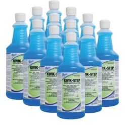 Nyco® Kwik-Step Non-Acid Bowl & Bathroom Cleaner (32 oz Flip Top Bottles) – Case of 12