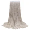 O'Cedar® Cotton #20 White Wet Mops w/ 5" Wide Band (Size: Medium | Cut Ends) - Case of 12