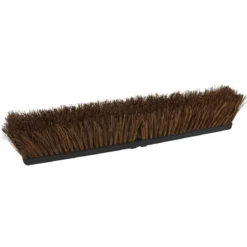 O'Cedar® 24" Rough Sweep Palmyra Bristle Push Brooms (#27100-6) - Pack of 6