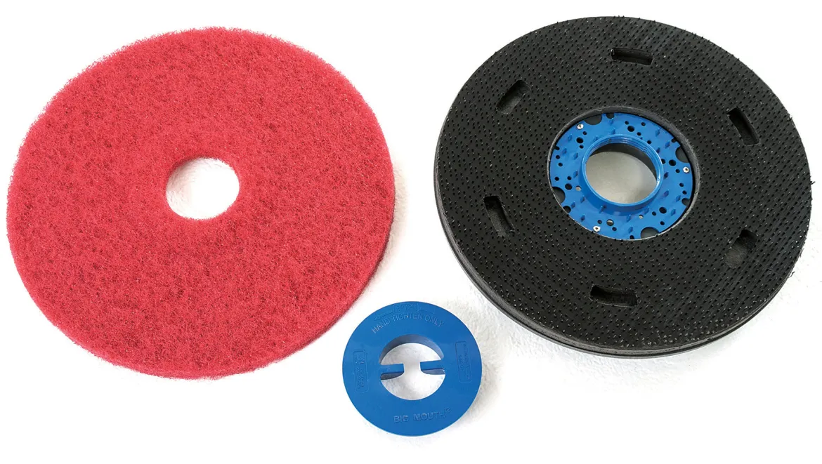 17" Pad Driver (#VF90453) for the Trusted Clean 'Dura 17' Floor Scrubber