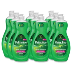 Palmolive® Ultra Strength Dish Liquid (20 oz Squeeze Bottles) - Case of 9
