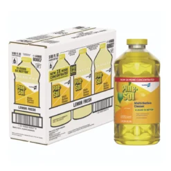Pine-SolĀ® Lemon Fresh Concentrated Multi-Surface Cleaner (80 oz Bottles) - Case of 3