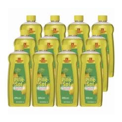 Pine-SolĀ® Lemon Fresh Concentrated Multi-Surface Cleaner (14 oz Bottles) - Case of 12