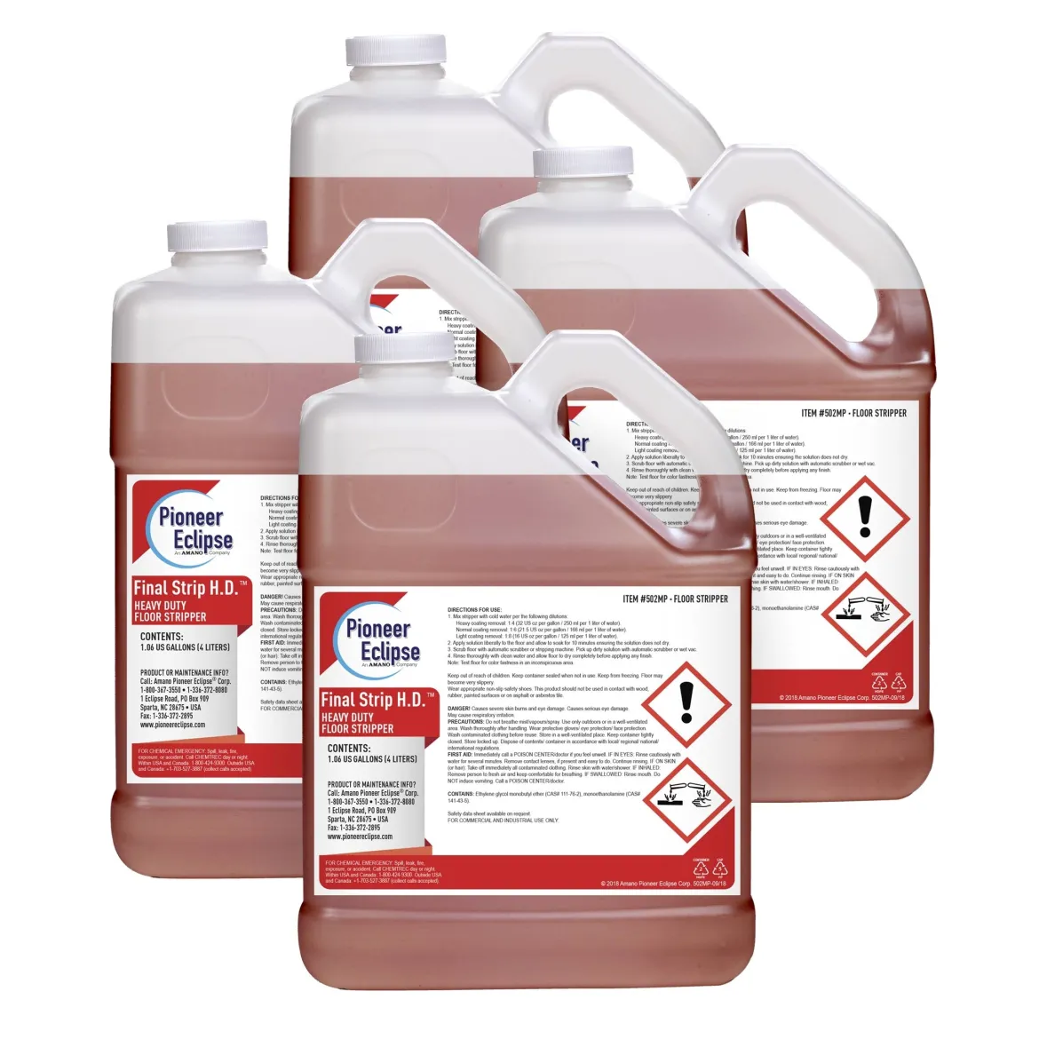 Pioneer Eclipse Final Strip HD™ Floor Stripper (1 Gallon Bottles) - Case of 4