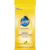 Pledge® Beautify It Lemon Enhancing Wet Wipes (7" x 10" | 24 Wipe Packs) - Case of 12