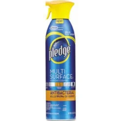 Pledge® Citrus Scent Multi-Surface Everyday Cleaner (9.7 oz Aerosol Cans) - Case of 6