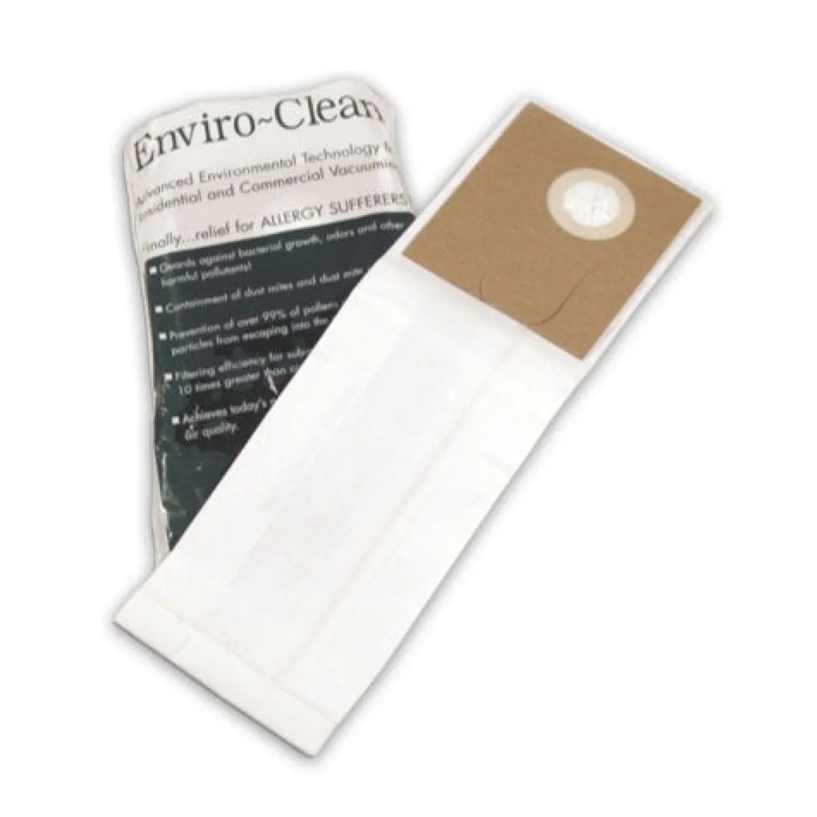 Powr-Flite® Enviro-Clean Disposable Vacuum Bags - Pack of 10