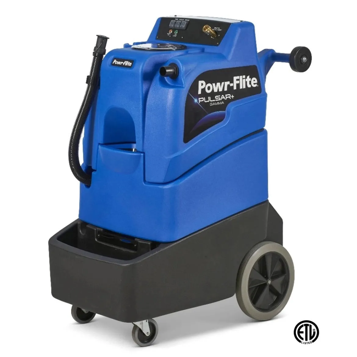 Powr-Flite® Pulsar Carpet Cleaning Extractor w/ 20' Hose & Vac Motor / Pump / Heat Options (12" Wand & Hand Tools Sold Separately)