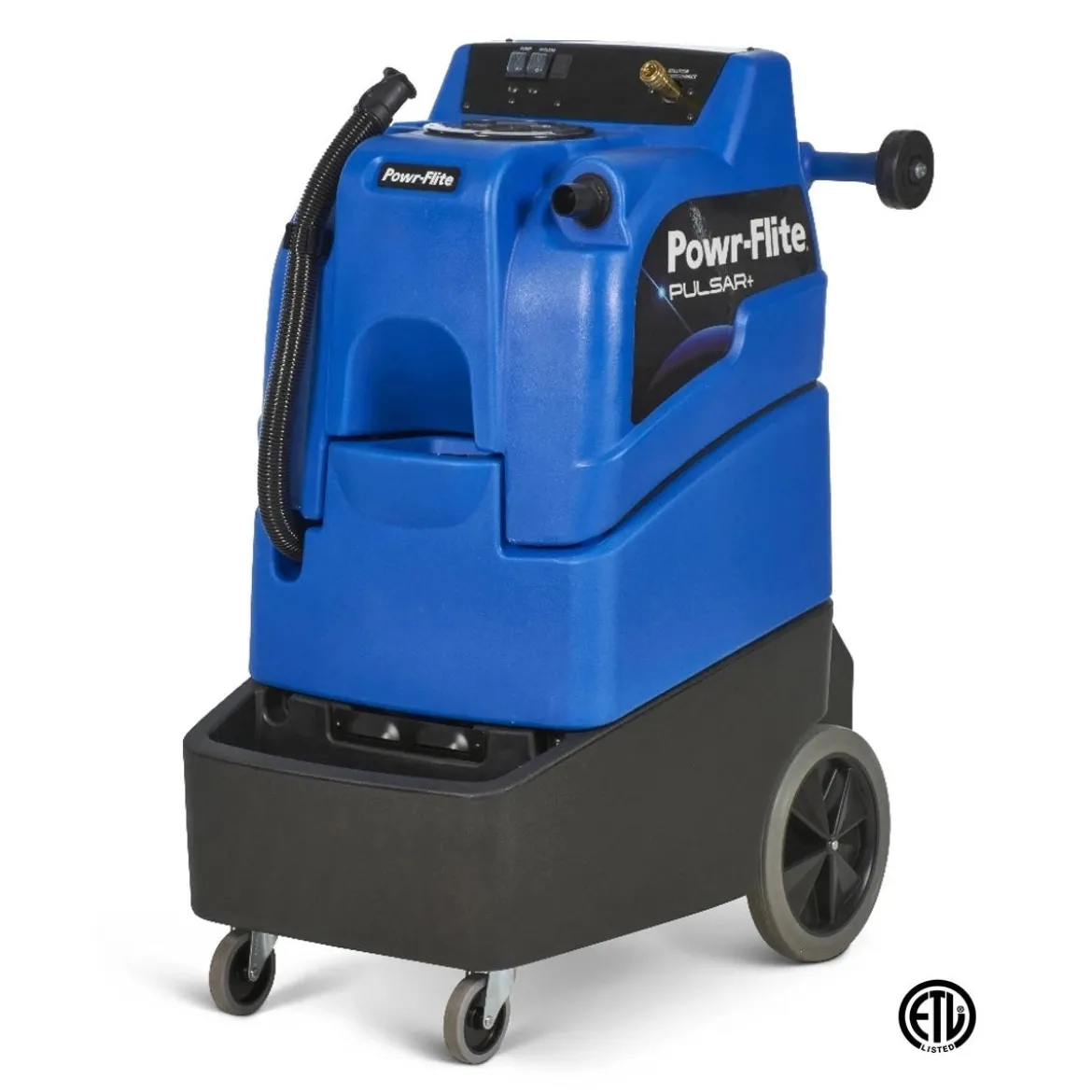 Powr-Flite® Pulsar Carpet Cleaning Extractor w/ 20' Hose & Vac Motor / Pump / Heat Options (12" Wand & Hand Tools Sold Separately)