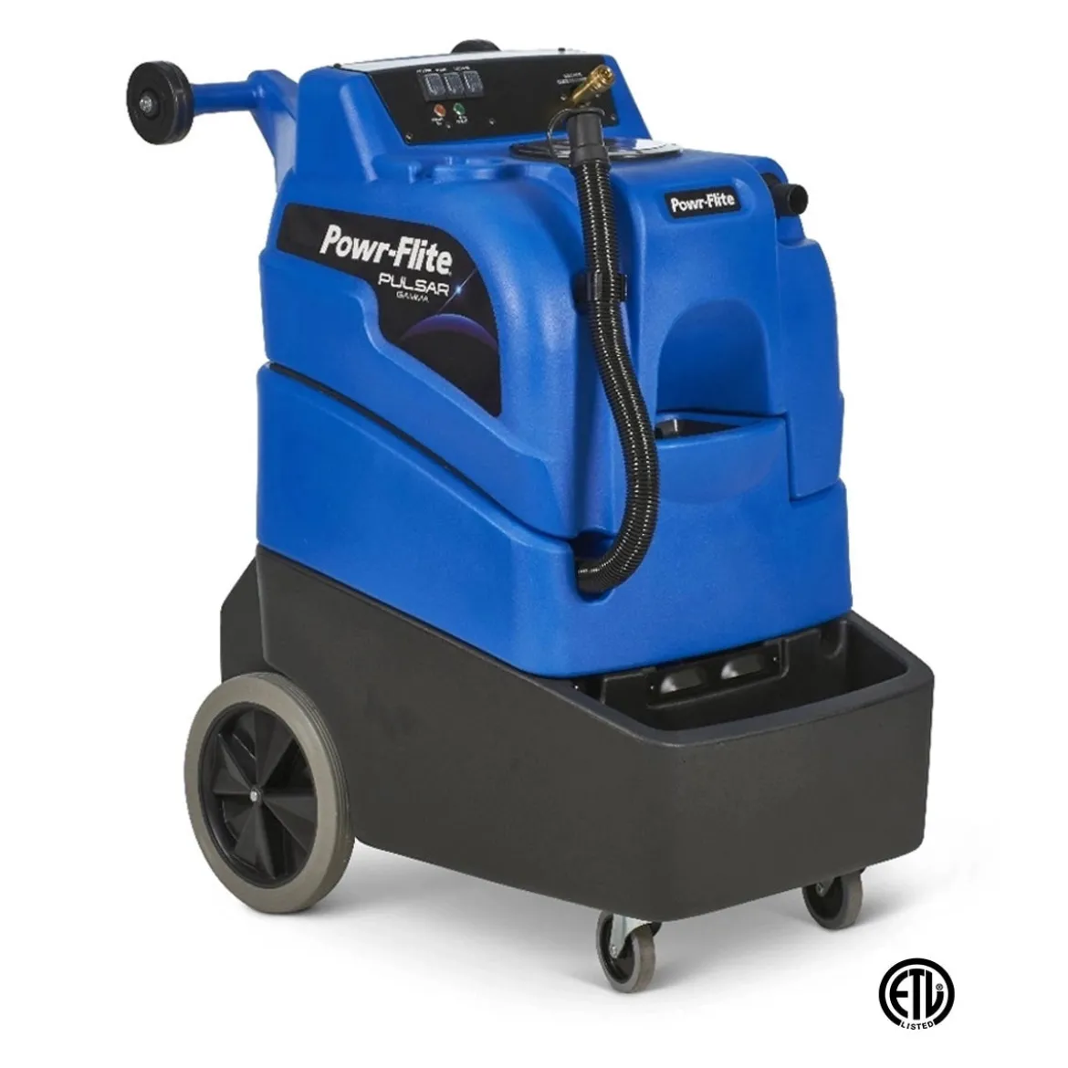 Powr-Flite® Pulsar Carpet Cleaning Extractor w/ 20' Hose & Vac Motor / Pump / Heat Options (12" Wand & Hand Tools Sold Separately)
