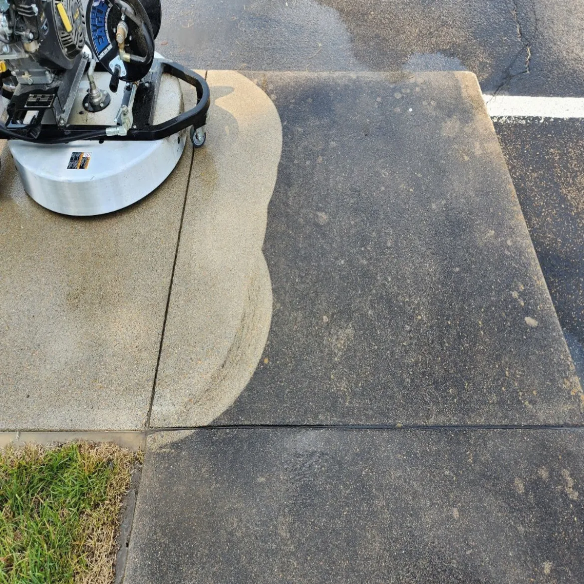 PressureMower™ Mobile Concrete Surface Cleaner w/ 30" Deck, 25' Hose & Wand